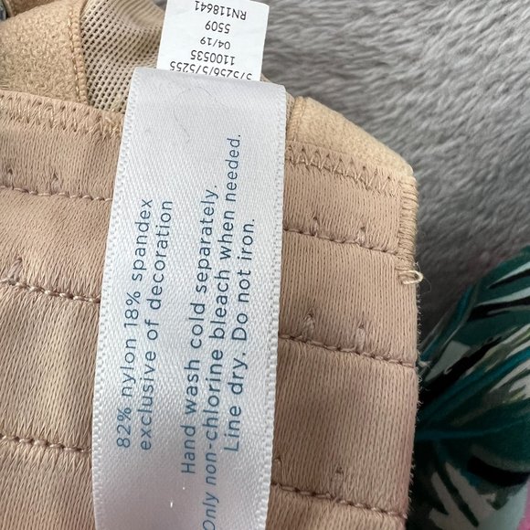 Cacique Floral Bikini Set - Pink, Yellow, Green - Picture 14 of 16